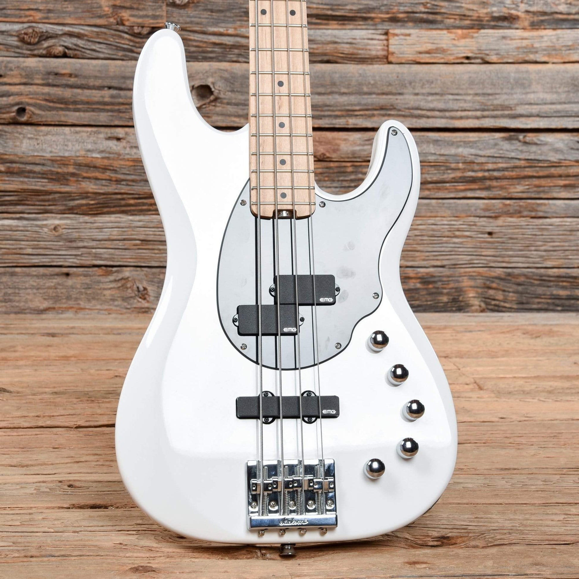 Jackson X Series David Ellefson Concert Bass CBXM IV Snow White 2020 Bass Guitars / 4-String