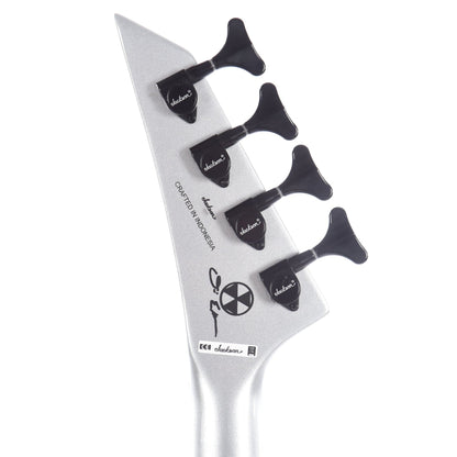 Jackson X Series Signature David Ellefson 30th Anniversary Concert Bass CBX IV Quicksilver Bass Guitars / 4-String