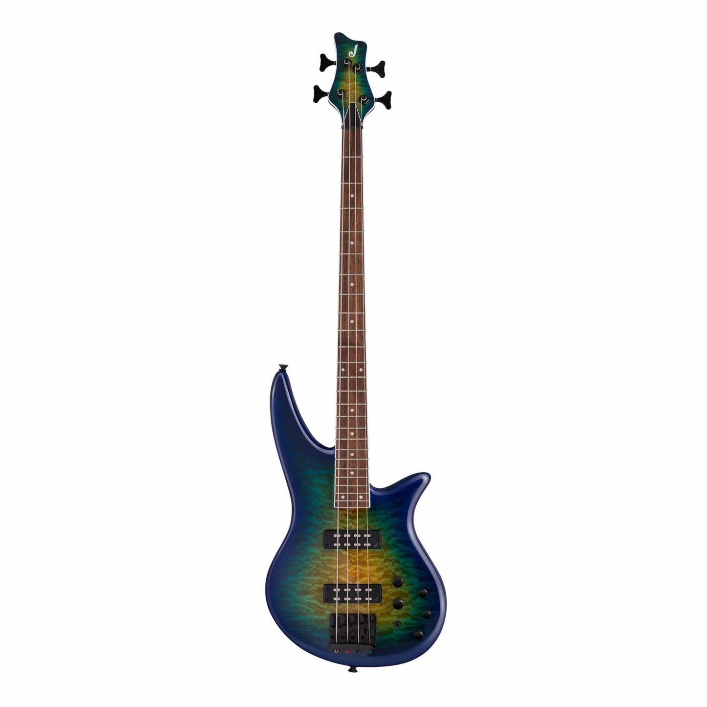 Jackson X Series Spectra Bass SBXQ IV Amber Blue Burst Bass Guitars / 4-String