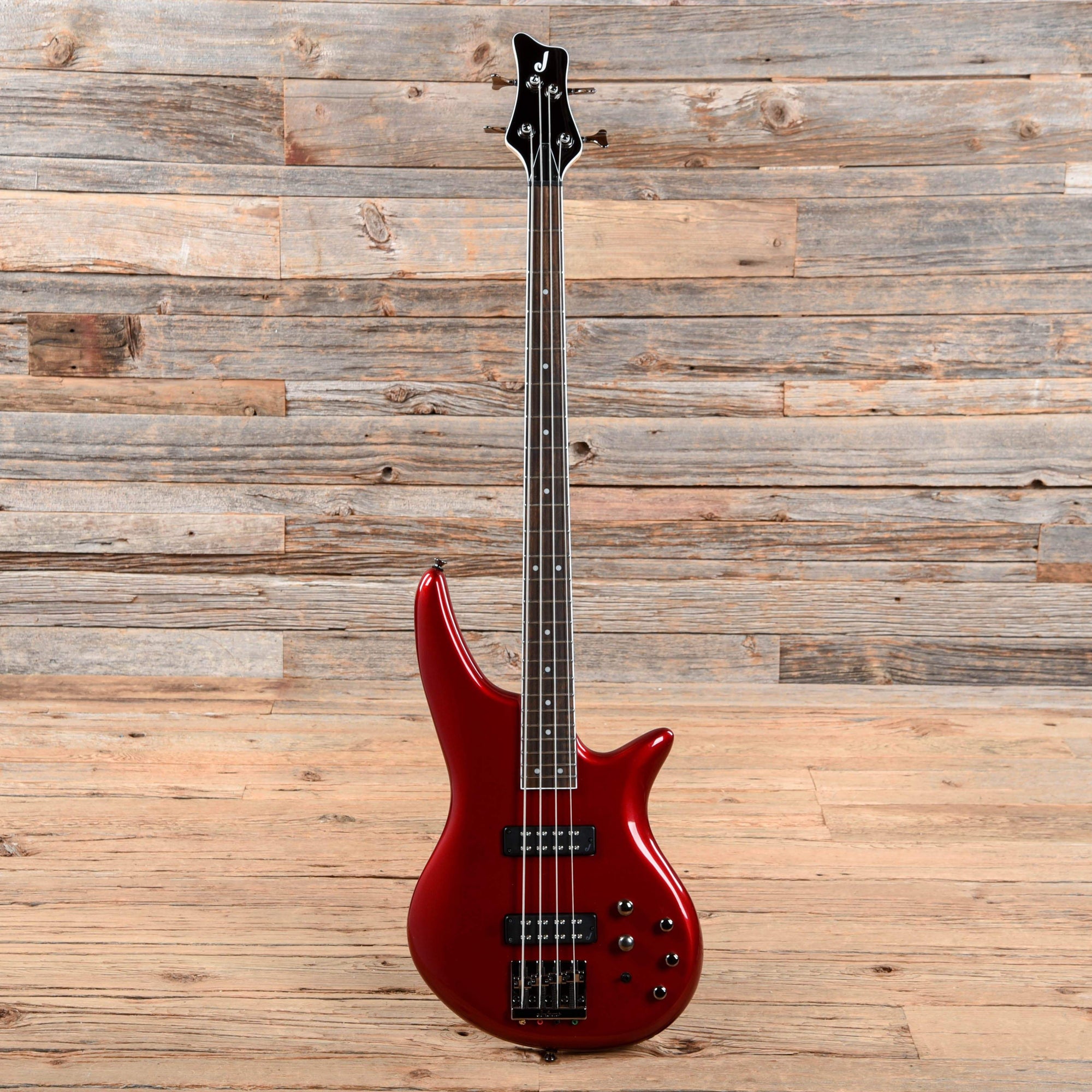 Jackson 4String Bass Red 2019 Chicago Music Exchange