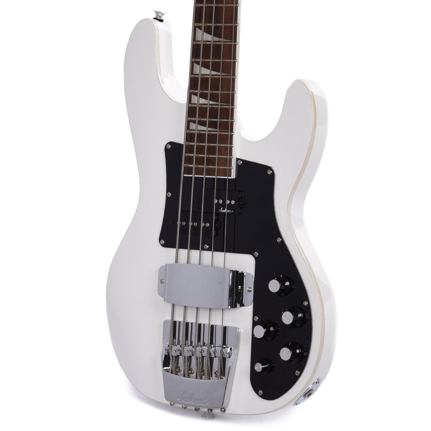 Jackson X-Series Concert Bass CBX DX V Snow White Bass Guitars / 5-String or More