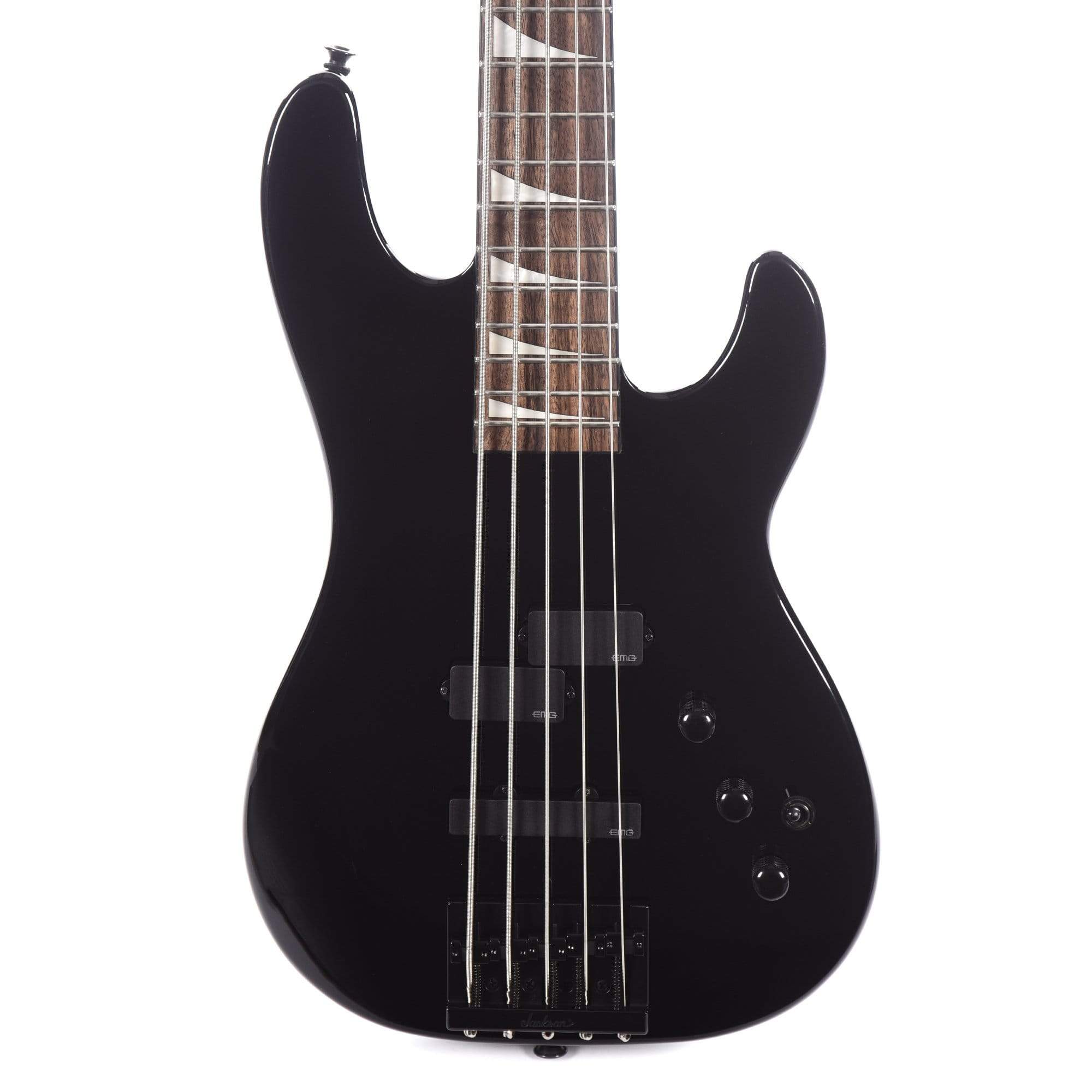 Jackson X Series Signature David Ellefson 30th Anniversary Concert Bass CBX V Gloss Black Bass Guitars / 5-String or More