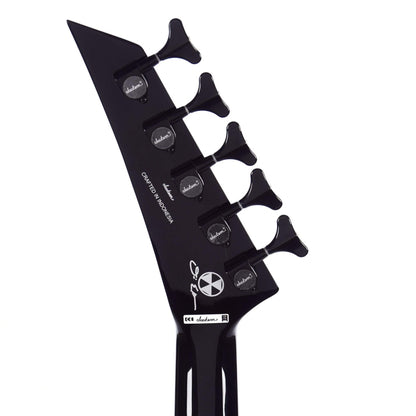 Jackson X Series Signature David Ellefson 30th Anniversary Concert Bass CBX V Gloss Black Bass Guitars / 5-String or More