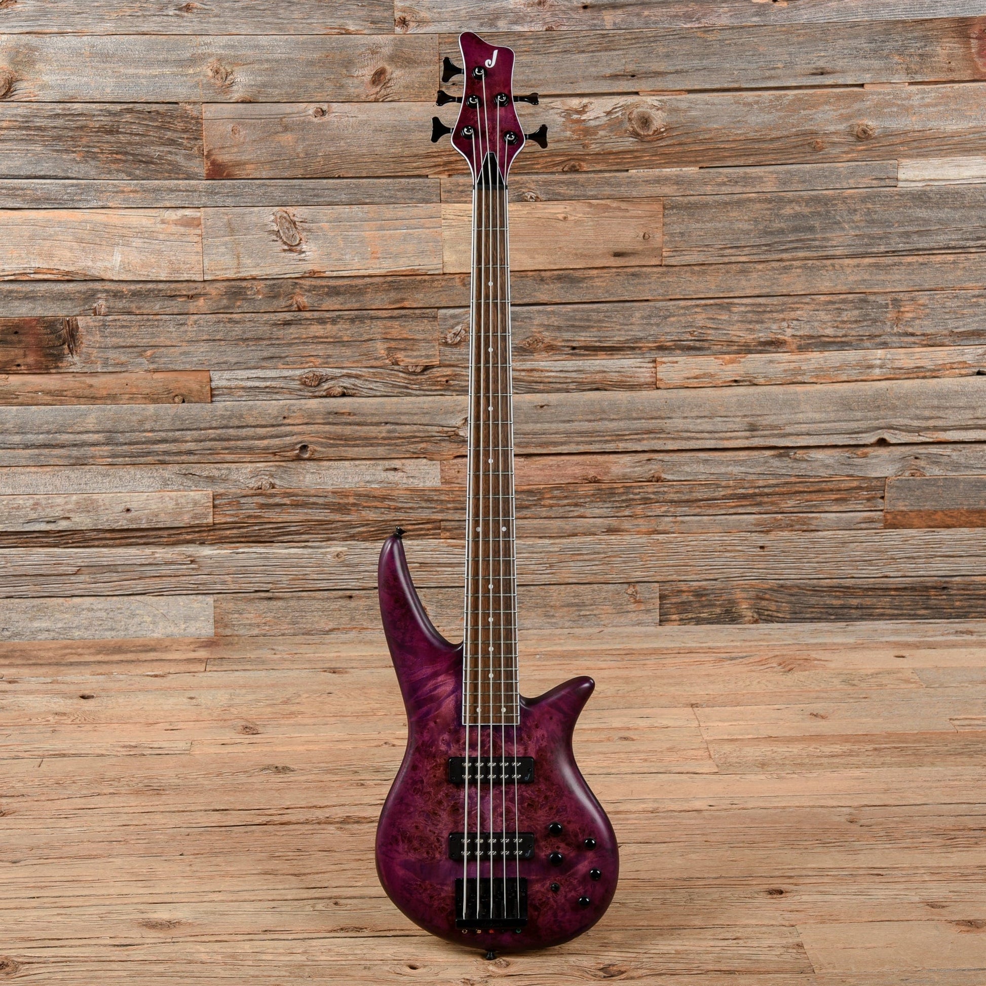 Jackson X Series Spectra Bass SBXP V Purple Bass Guitars / 5-String or More