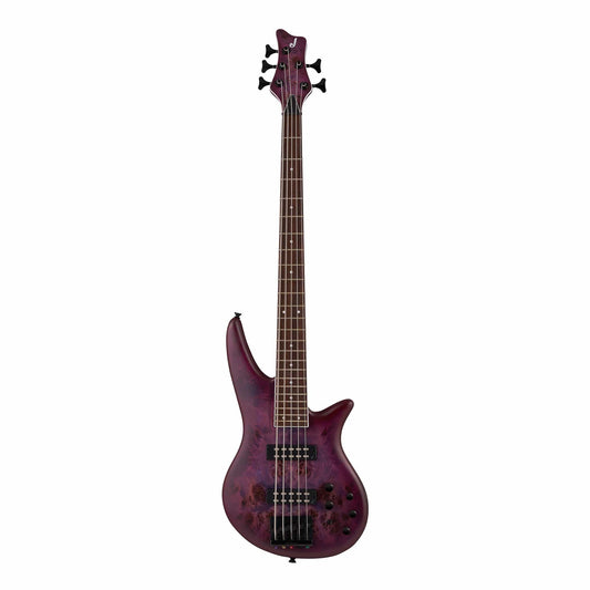 Jackson X Series Spectra Bass SBXP V Transparent Purple Burst Bass Guitars / 5-String or More