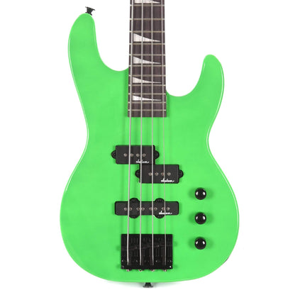 Jackson JS1X Concert Bass Minion Neon Green Bass Guitars / Short Scale