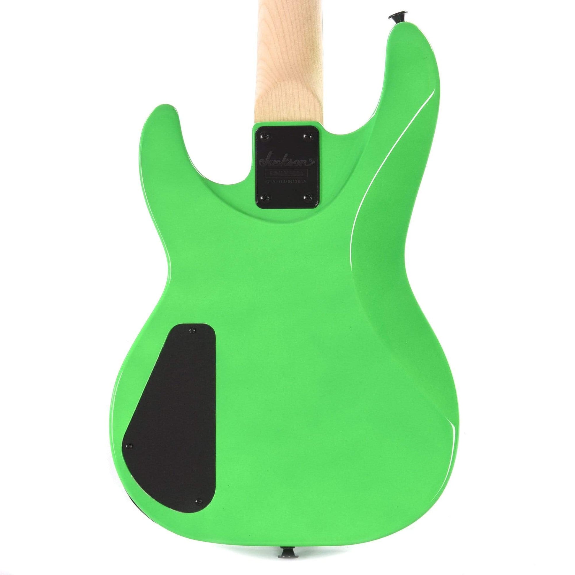 Jackson JS1X Concert Bass Minion Neon Green Bass Guitars / Short Scale