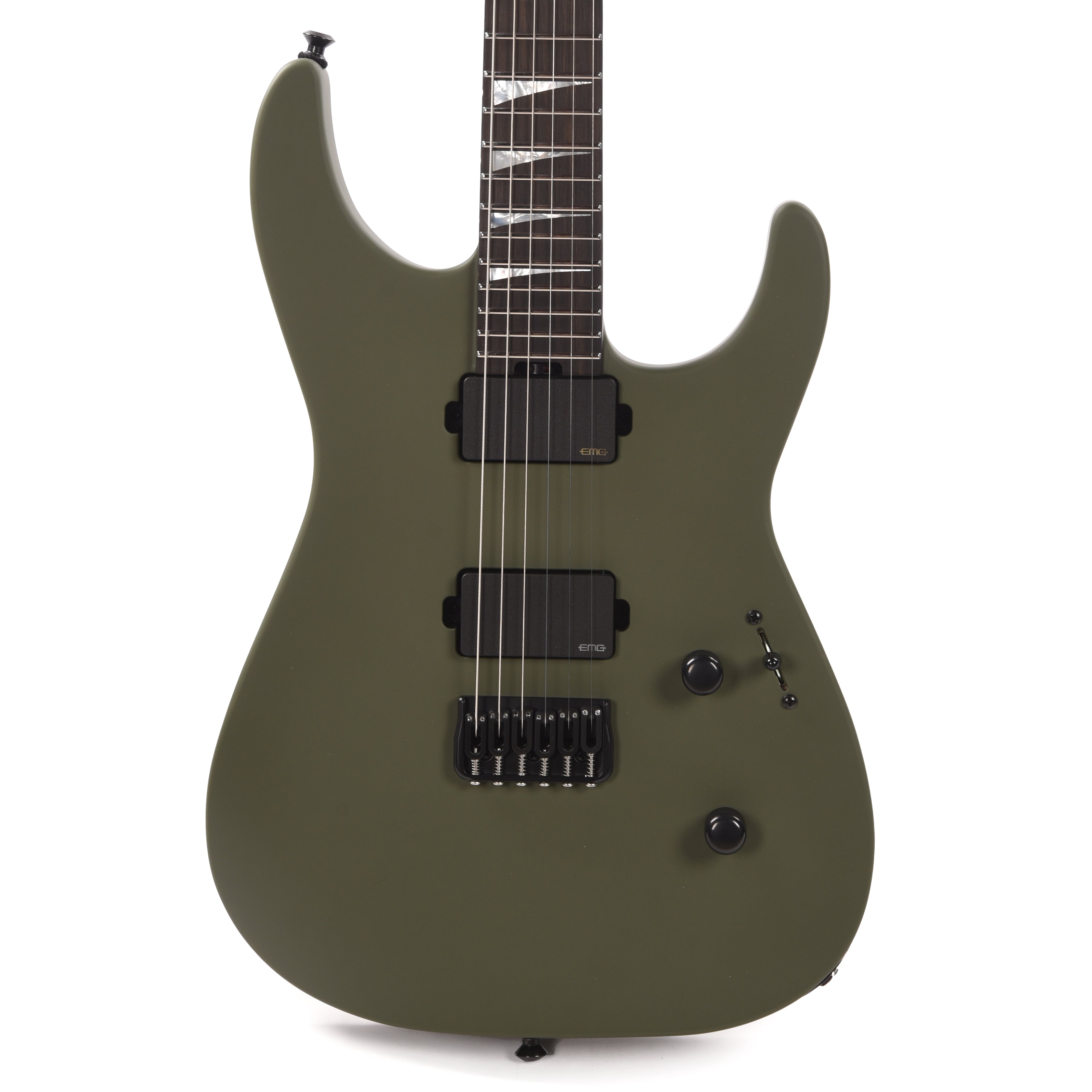 Jackson American Series Soloist SL2MG HT Matte Army Drab Electric Guitars / Solid Body