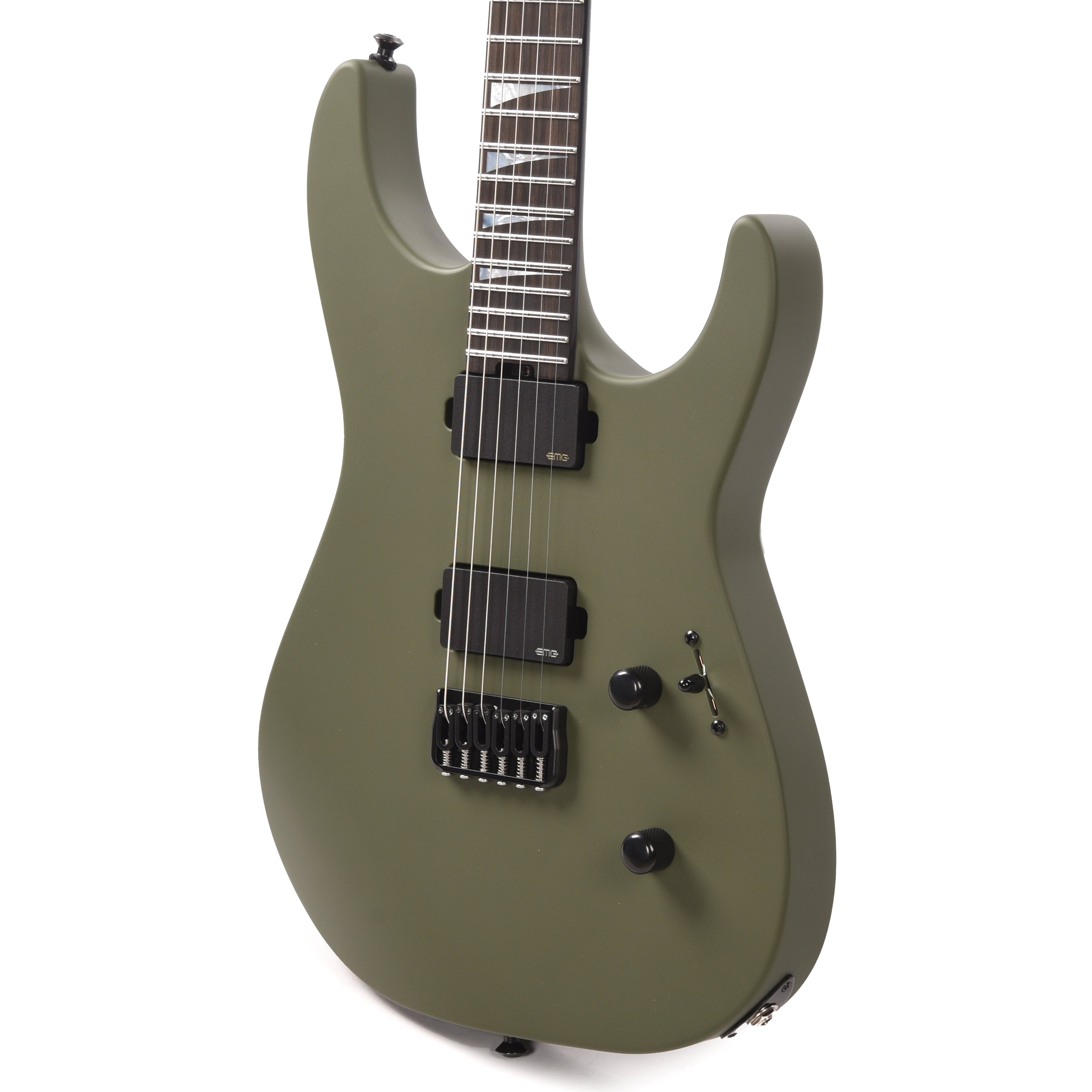 Jackson American Series Soloist SL2MG HT Matte Army Drab Electric Guitars / Solid Body