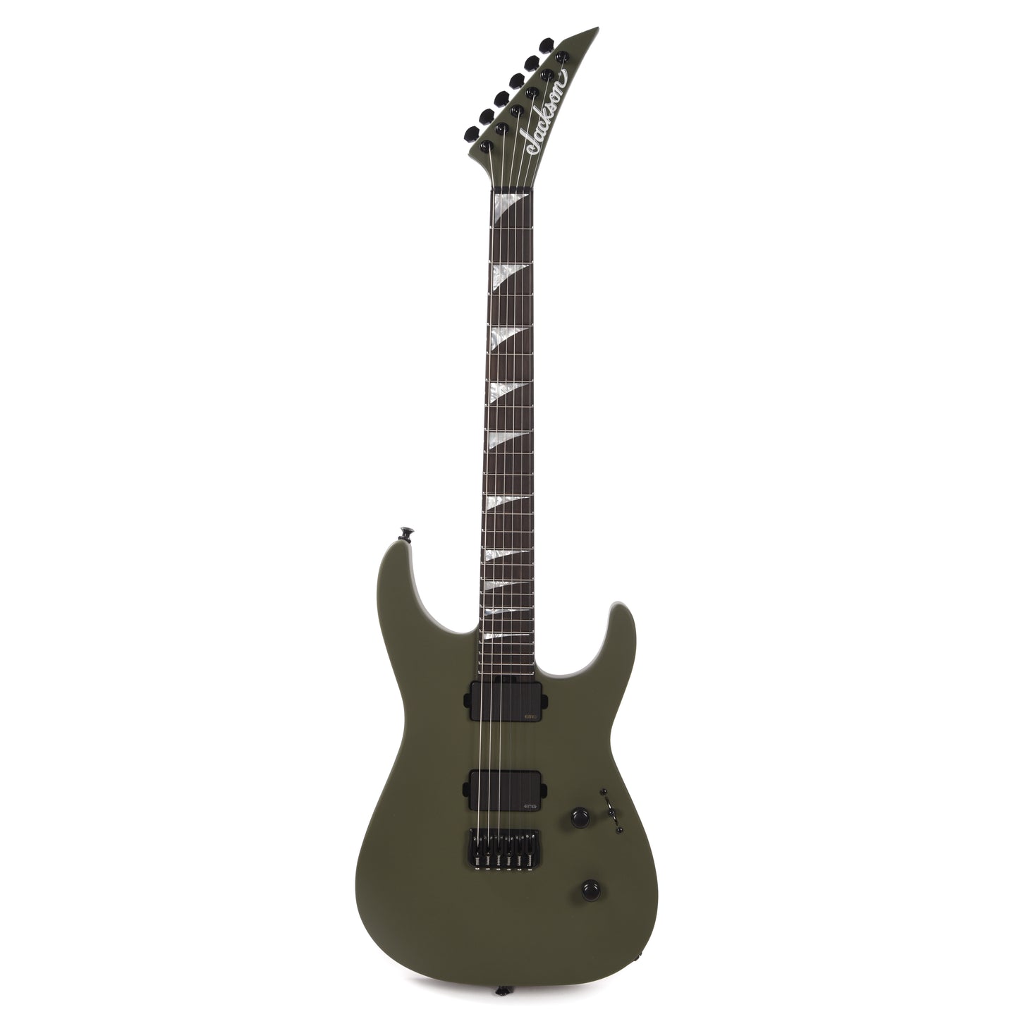 Jackson American Series Soloist SL2MG HT Matte Army Drab Electric Guitars / Solid Body