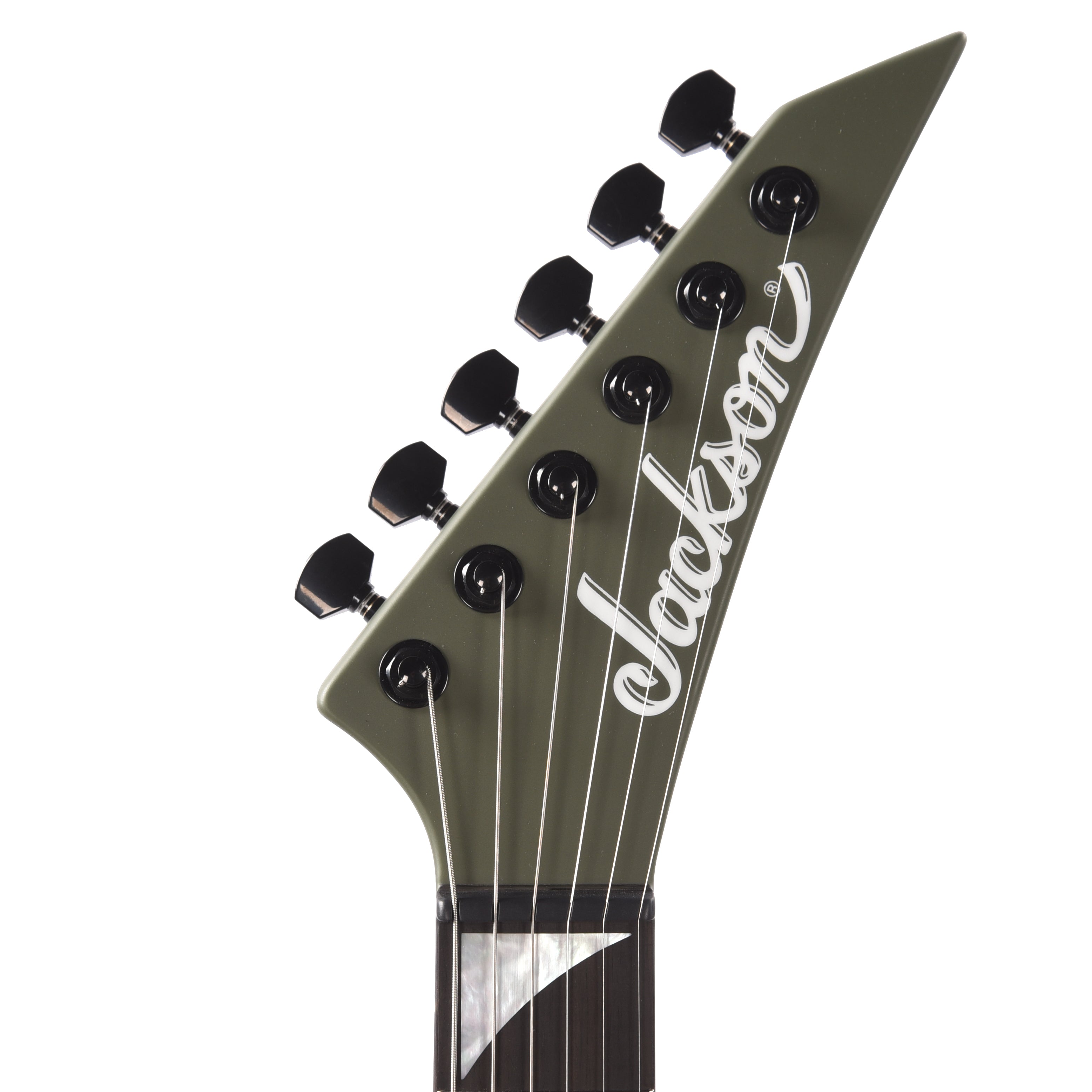 Jackson American Series Soloist SL2MG HT Matte Army Drab Electric Guitars / Solid Body