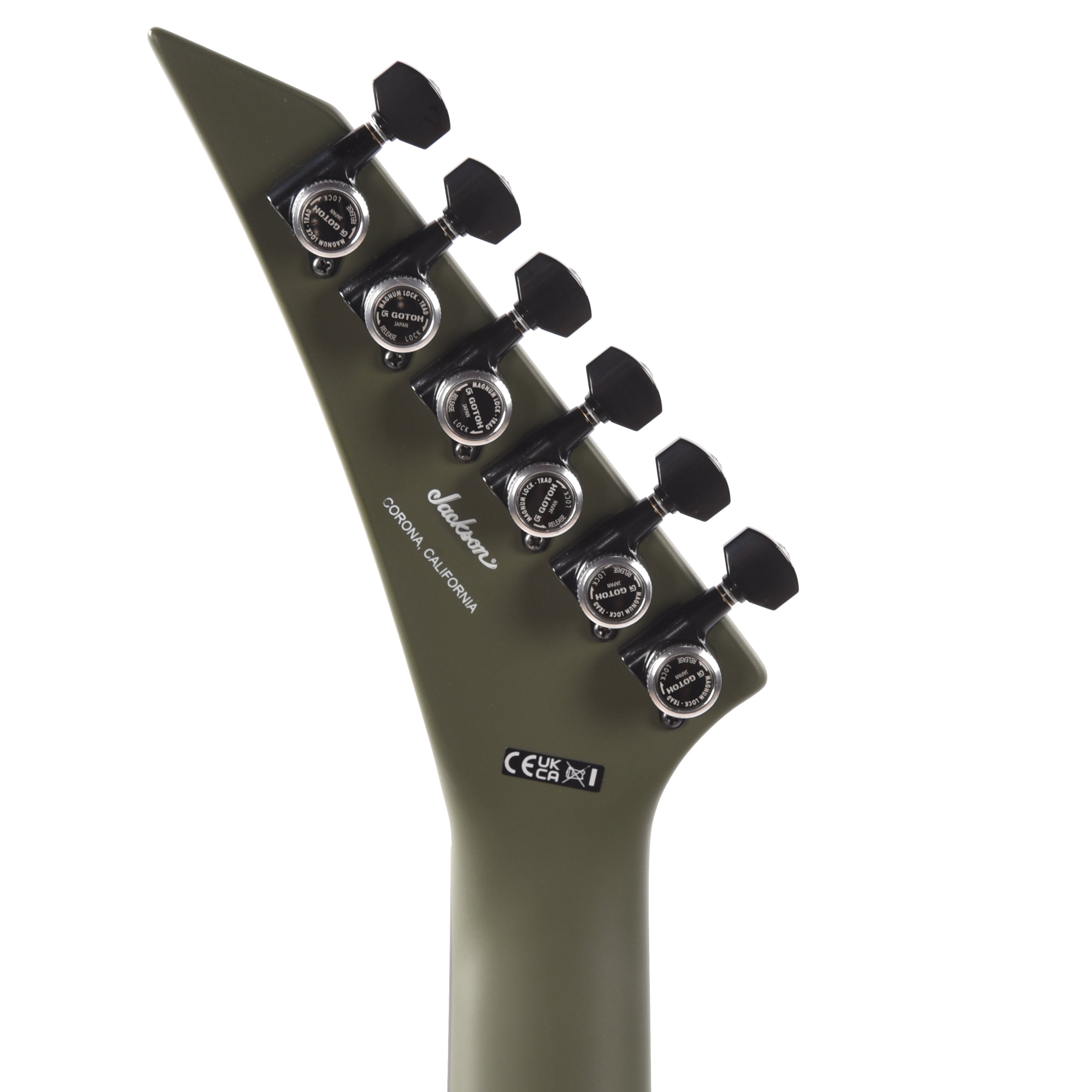 Jackson American Series Soloist SL2MG HT Matte Army Drab Electric Guitars / Solid Body