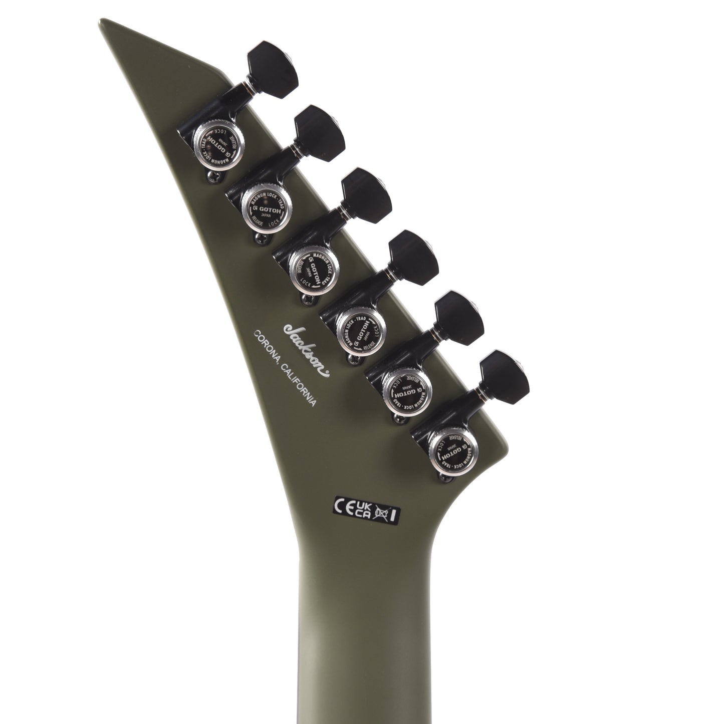 Jackson American Series Soloist SL2MG HT Matte Army Drab Electric Guitars / Solid Body
