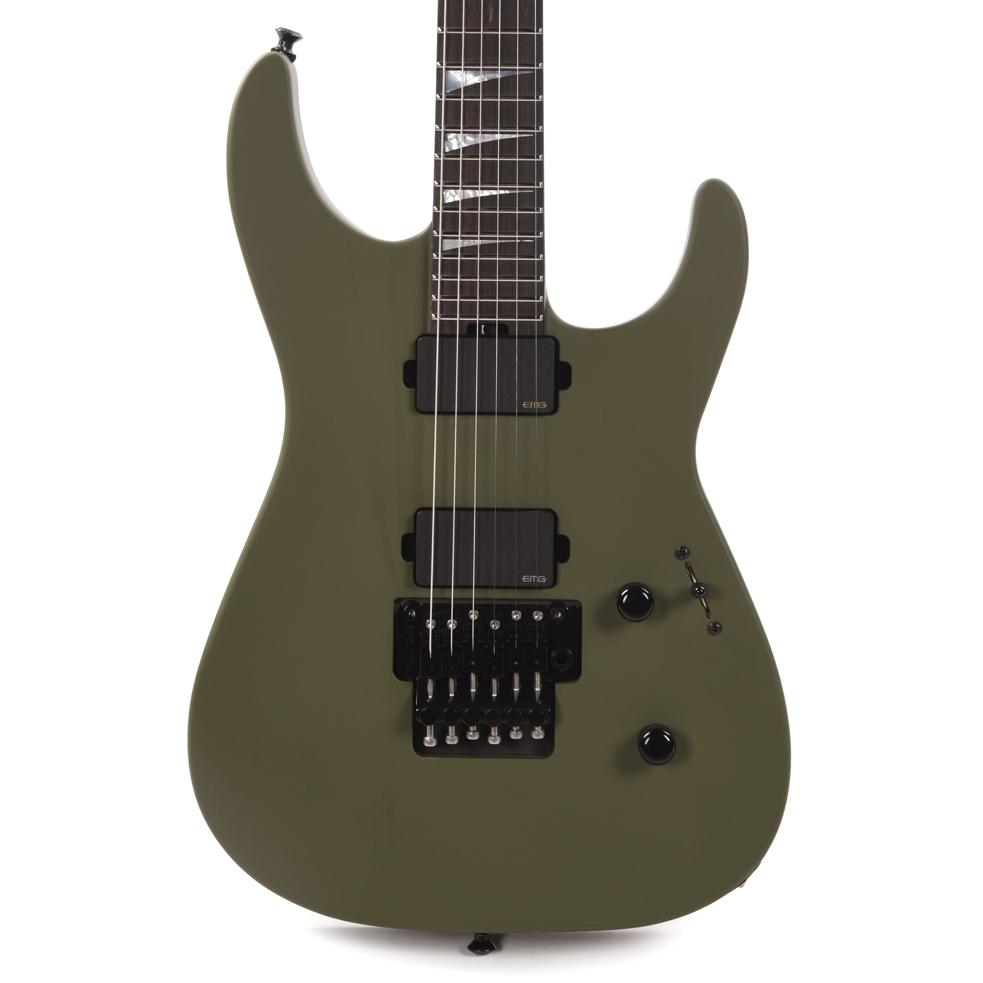 Jackson American Series Soloist SL2MG Matte Army Drab Electric Guitars / Solid Body