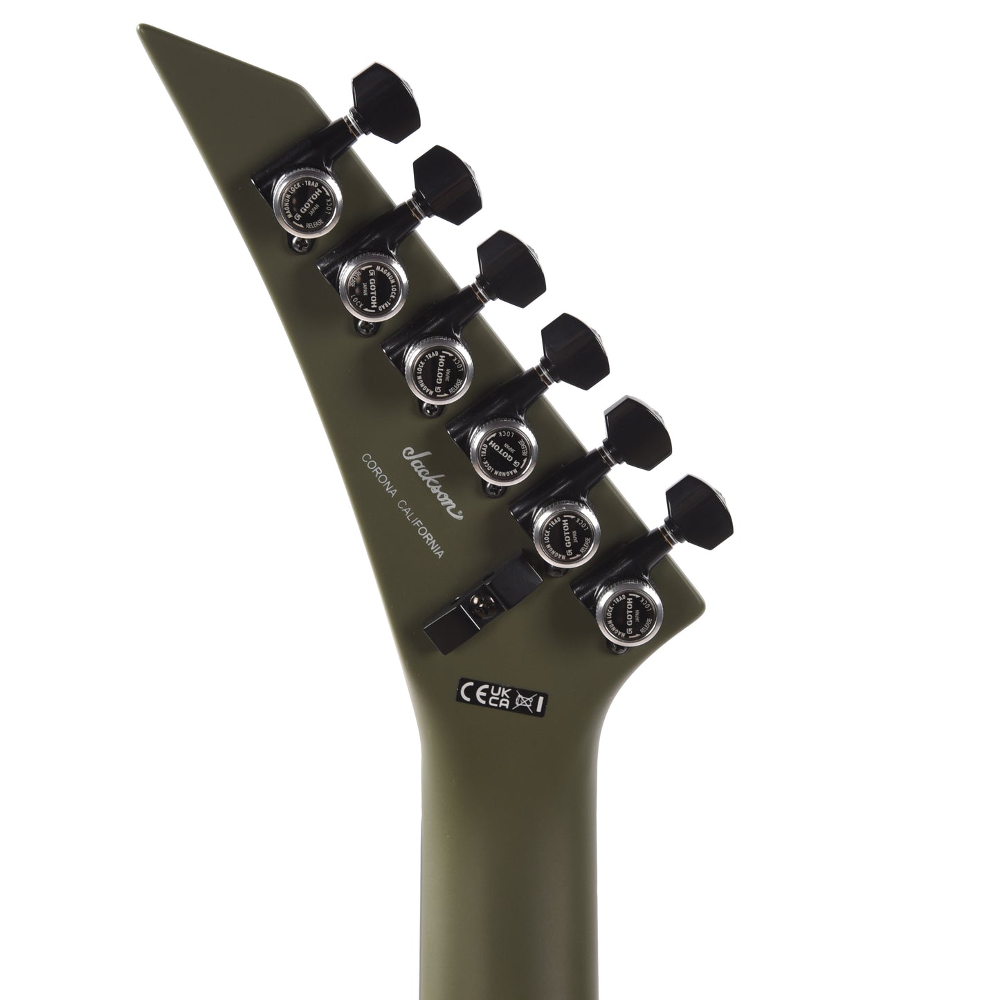 Jackson American Series Soloist SL2MG Matte Army Drab Electric Guitars / Solid Body