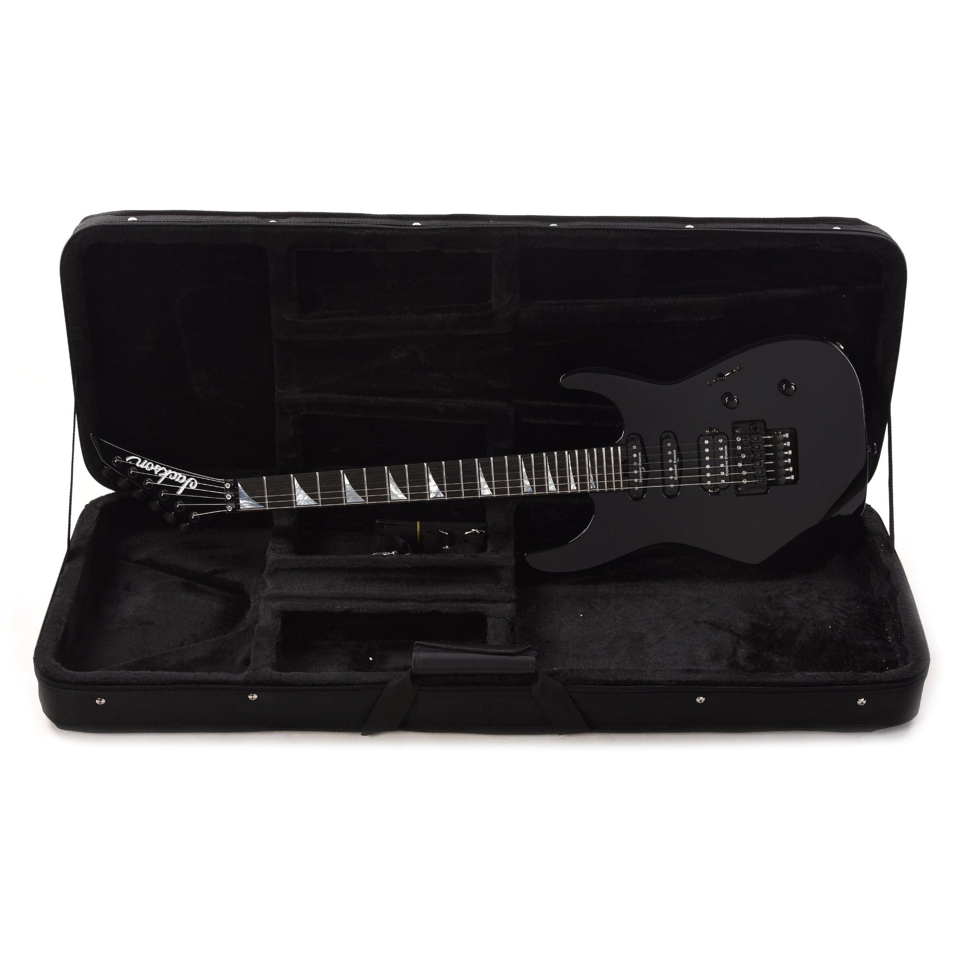 Jackson American Series Soloist SL3 Gloss Black Electric Guitars / Solid Body