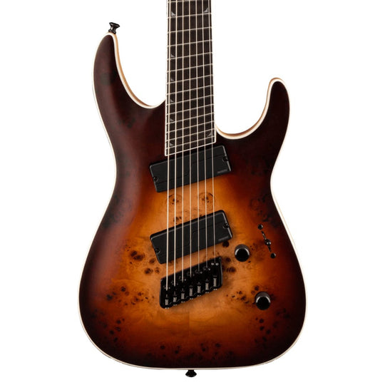 Jackson Concept Series SLAT7P HT MS Satin Bourbon Burst Electric Guitars / Solid Body
