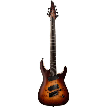 Jackson Concept Series Soloist SLAT7P Multi-Scale Satin Bourbon Burst Electric Guitars / Solid Body
