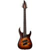 Jackson Concept Series Soloist SLAT7P Multi-Scale Satin Bourbon Burst Electric Guitars / Solid Body