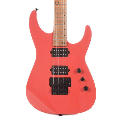 Jackson Custom Shop "CME Spec" Dinky 2H FR Fiesta Red w/Roasted Neck & DiMarzio D Activators Electric Guitars / Solid Body
