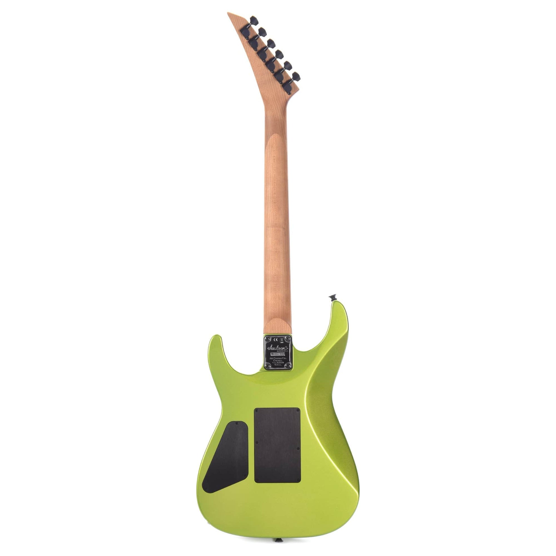 Jackson Custom Shop "CME Spec" Dinky 2H FR Lime Green Metallic w/Roasted Neck & DiMarzio D Activators Electric Guitars / Solid Body