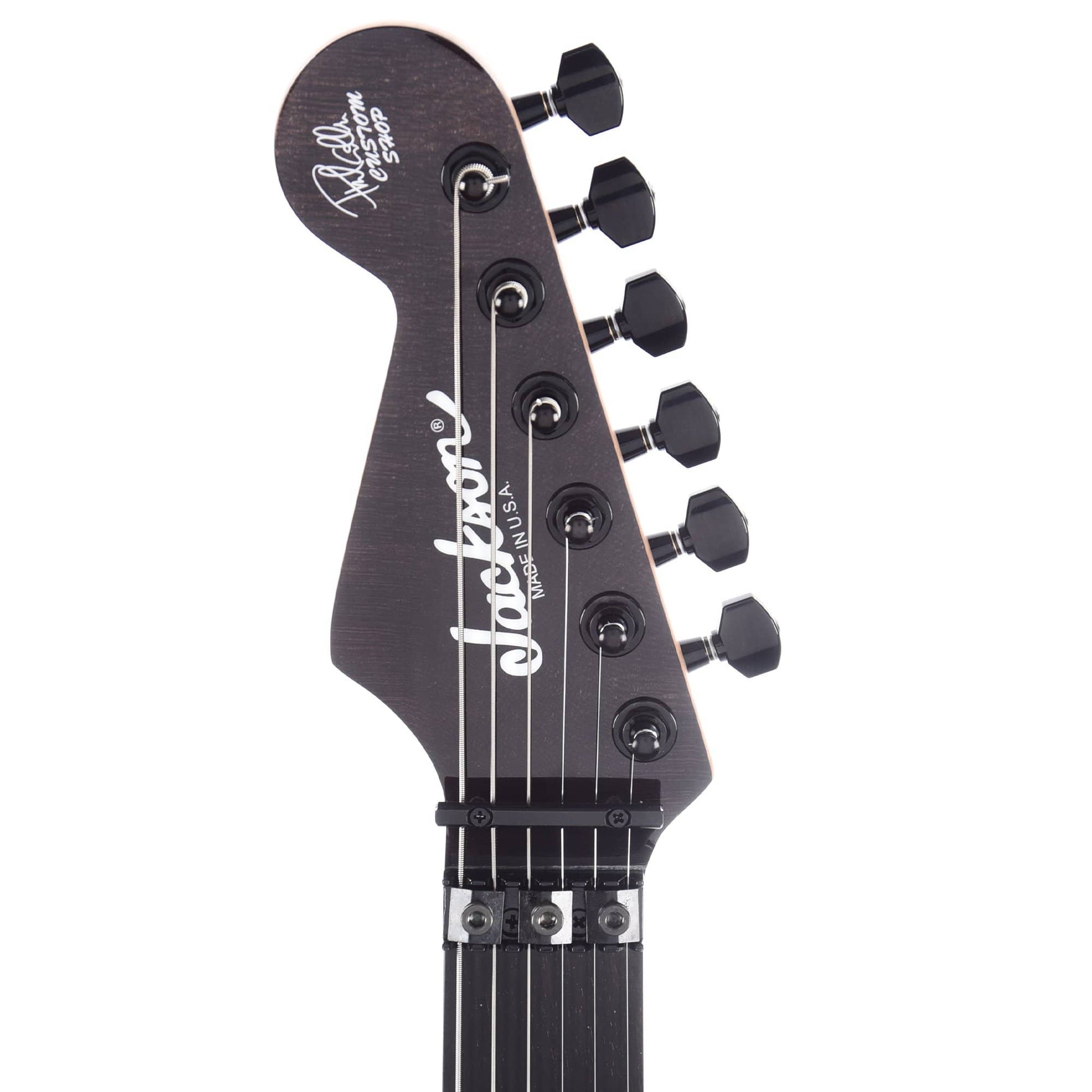 Jackson Custom Shop Limited Signature Phil Collen PC-1 Black Claro Walnut w/Carmelized Maple Neck Electric Guitars / Solid Body