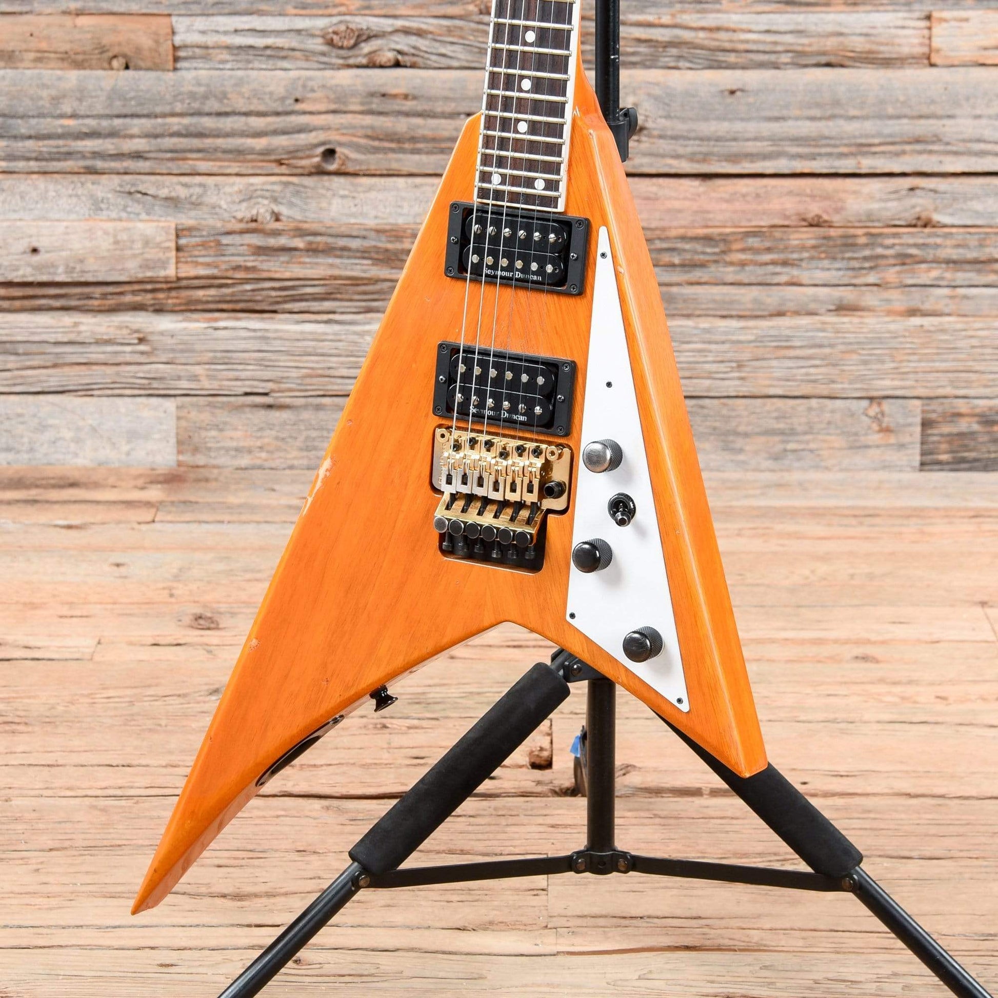 Jackson Custom Shop Randy Rhoads Signature Korina Journeyman Relic Natural w/Amber Stain 2018 Electric Guitars / Solid Body