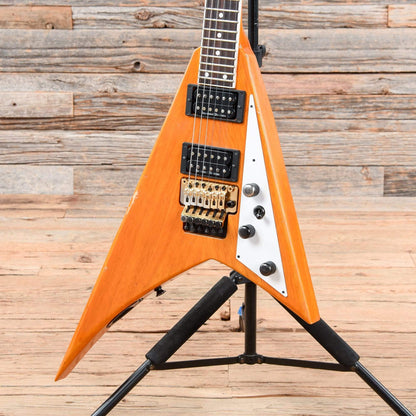 Jackson Custom Shop Randy Rhoads Signature Korina Journeyman Relic Natural w/Amber Stain 2018 Electric Guitars / Solid Body