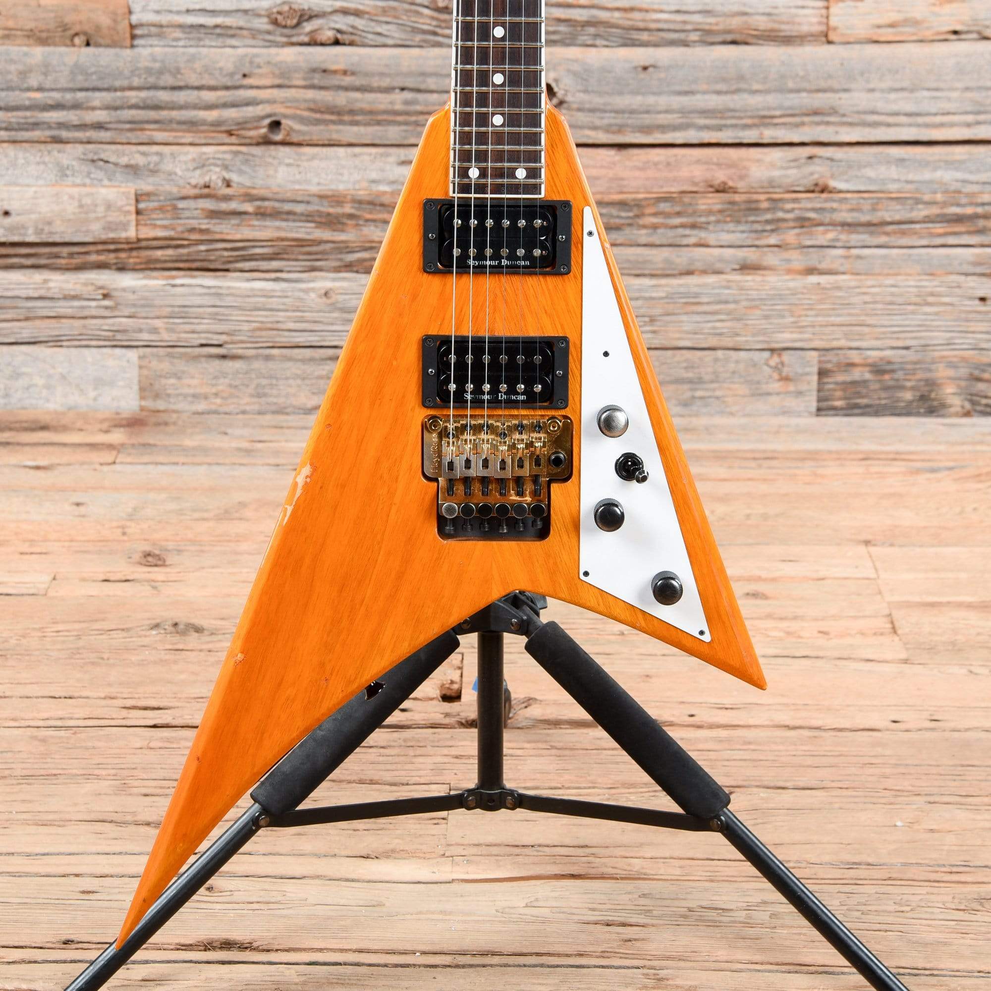 Jackson Custom Shop Randy Rhoads Signature Korina Journeyman Relic Natural w/Amber Stain 2018 Electric Guitars / Solid Body