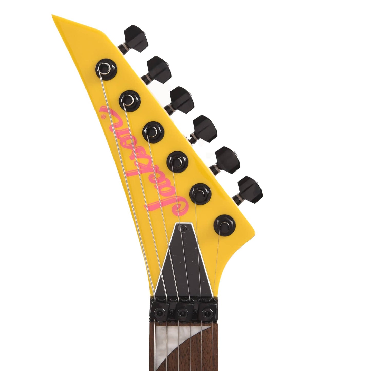 Jackson DK3XR HSS Caution Yellow w/Pink Pickups Electric Guitars / Solid Body