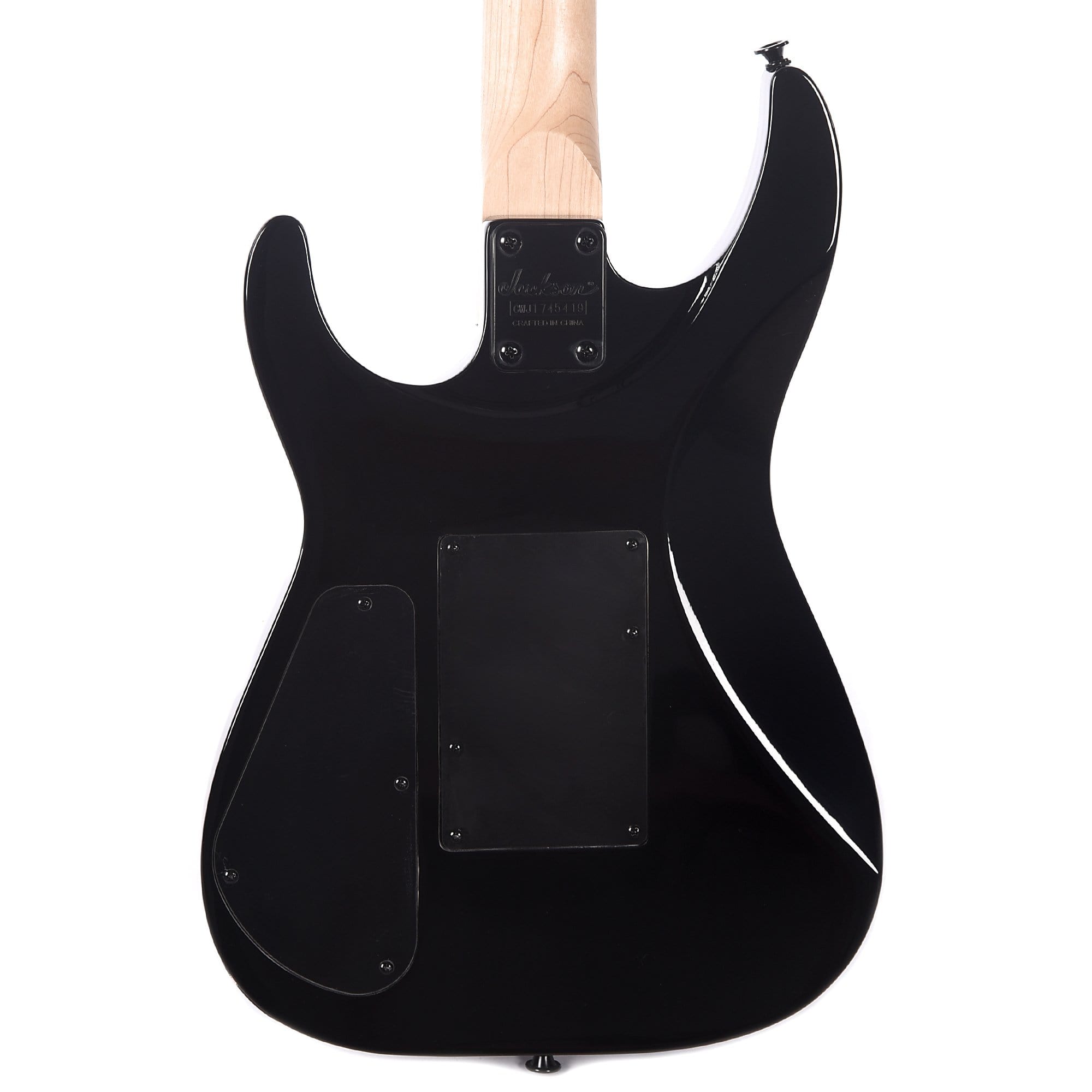 Jackson JS Series Dinky Arch Top JS32 Maple Fingerboard Gloss Black Electric Guitars / Solid Body