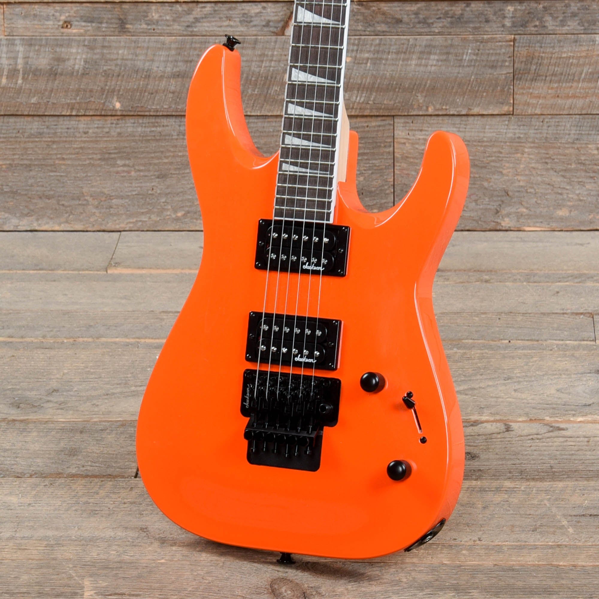 Jackson JS Series Dinky Arch Top JS32 Neon Orange Electric Guitars / Solid Body