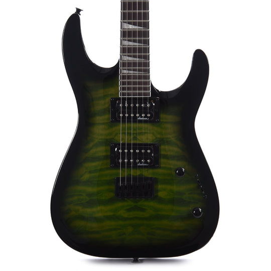Jackson JS Series Dinky Arch Top JS32Q DKA HT Transparent Green Burst Electric Guitars / Solid Body