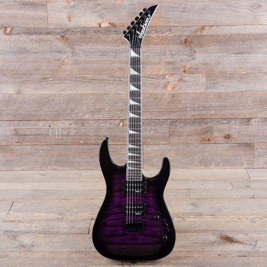 Jackson JS Series Dinky Arch Top JS32Q DKA HT Transparent Purple Burst Electric Guitars / Solid Body