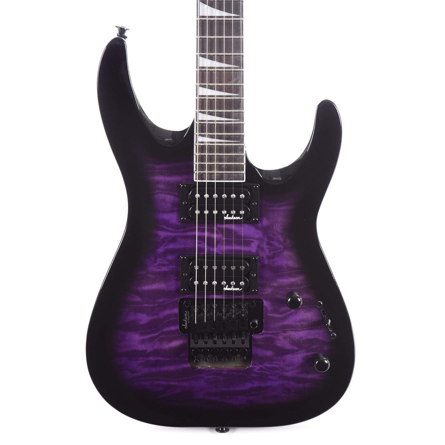 Jackson JS Series Dinky Arch Top JS32Q DKA Transparent Purple Burst Electric Guitars / Solid Body