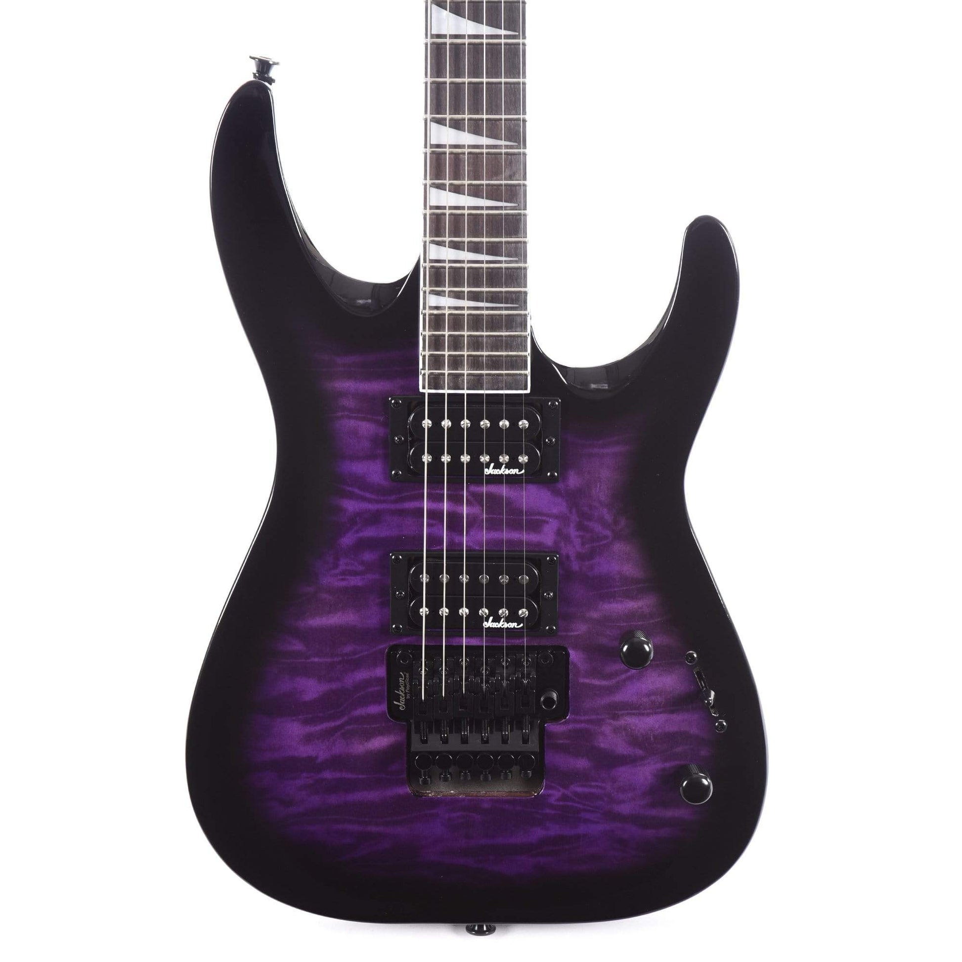 Jackson JS Series Dinky Arch Top JS32Q DKA Transparent Purple Burst Electric Guitars / Solid Body