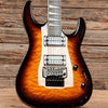 Jackson JS Series Dinky Arch Top JS32Q Suilt Maple Transparent Amber 2014 Electric Guitars / Solid Body