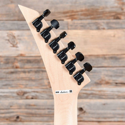 Jackson JS Series Dinky Arch Top JS32Q Transparent Blue Electric Guitars / Solid Body