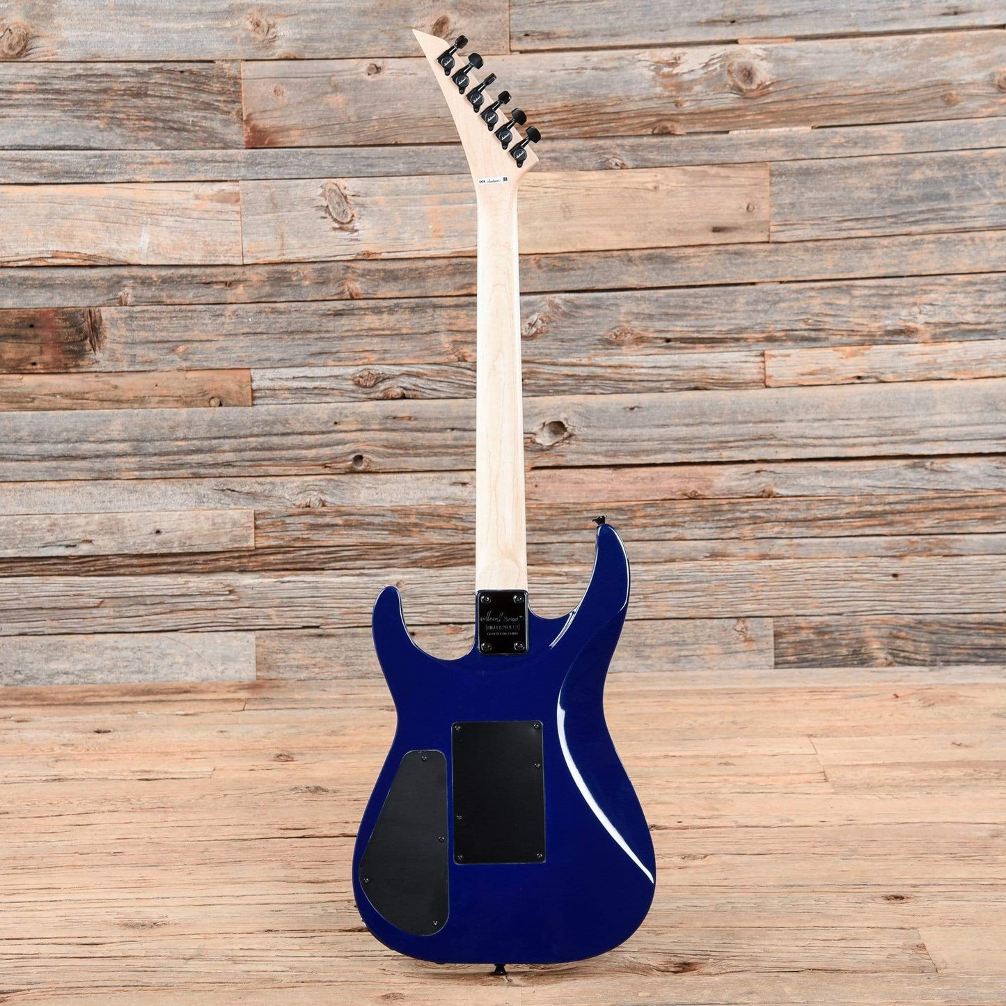Jackson JS Series Dinky Arch Top JS32Q Transparent Blue Electric Guitars / Solid Body