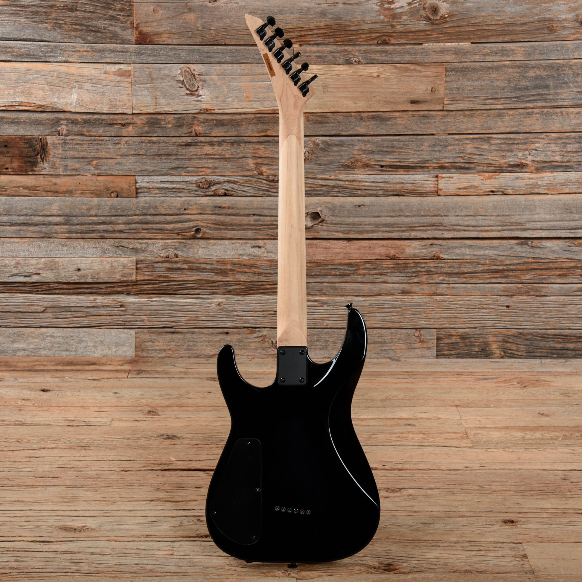 Jackson JS Series JS32TQ DKA Dinky Archtop Transparent Black Electric Guitars / Solid Body