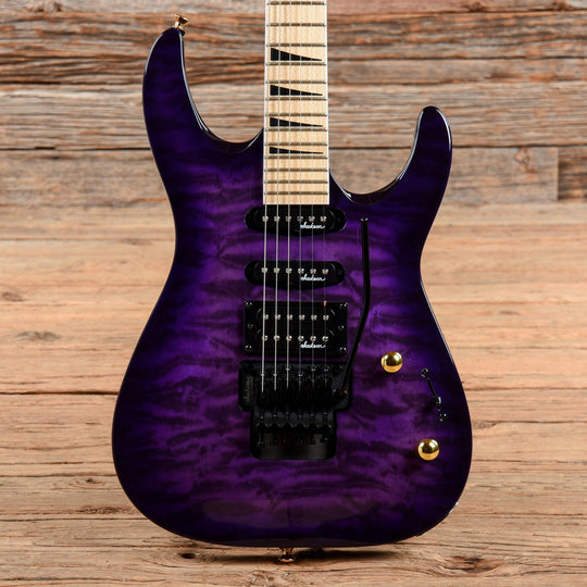 Jackson JS Series JS34Q DKA-M Dinky Archtop Transparent Purple 2021 Electric Guitars / Solid Body