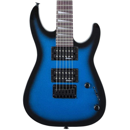 Jackson JS1X Dinky Minion Metallic Blue Burst Electric Guitars / Solid Body