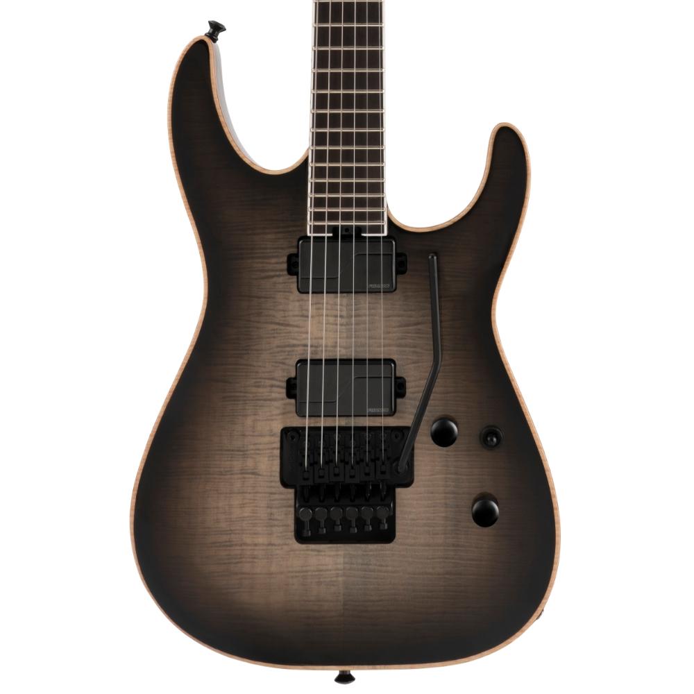 Jackson Limited Edition Wildcard Series Soloist SL2FM Transparent Black Burst Electric Guitars / Solid Body