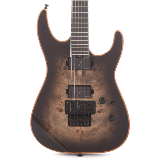 Jackson Limited Edition Wildcard Series Soloist SL2P Poplar Burl Top Transparent Black Burst Electric Guitars / Solid Body