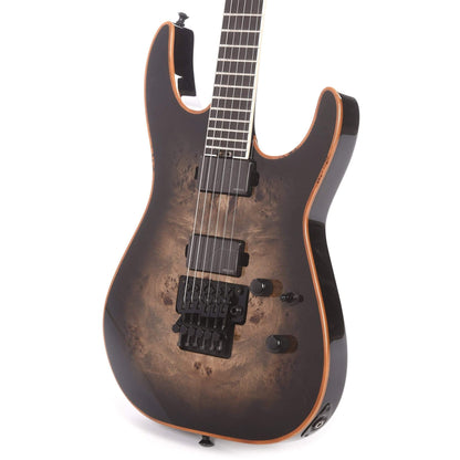Jackson Limited Edition Wildcard Series Soloist SL2P Poplar Burl Top Transparent Black Burst Electric Guitars / Solid Body