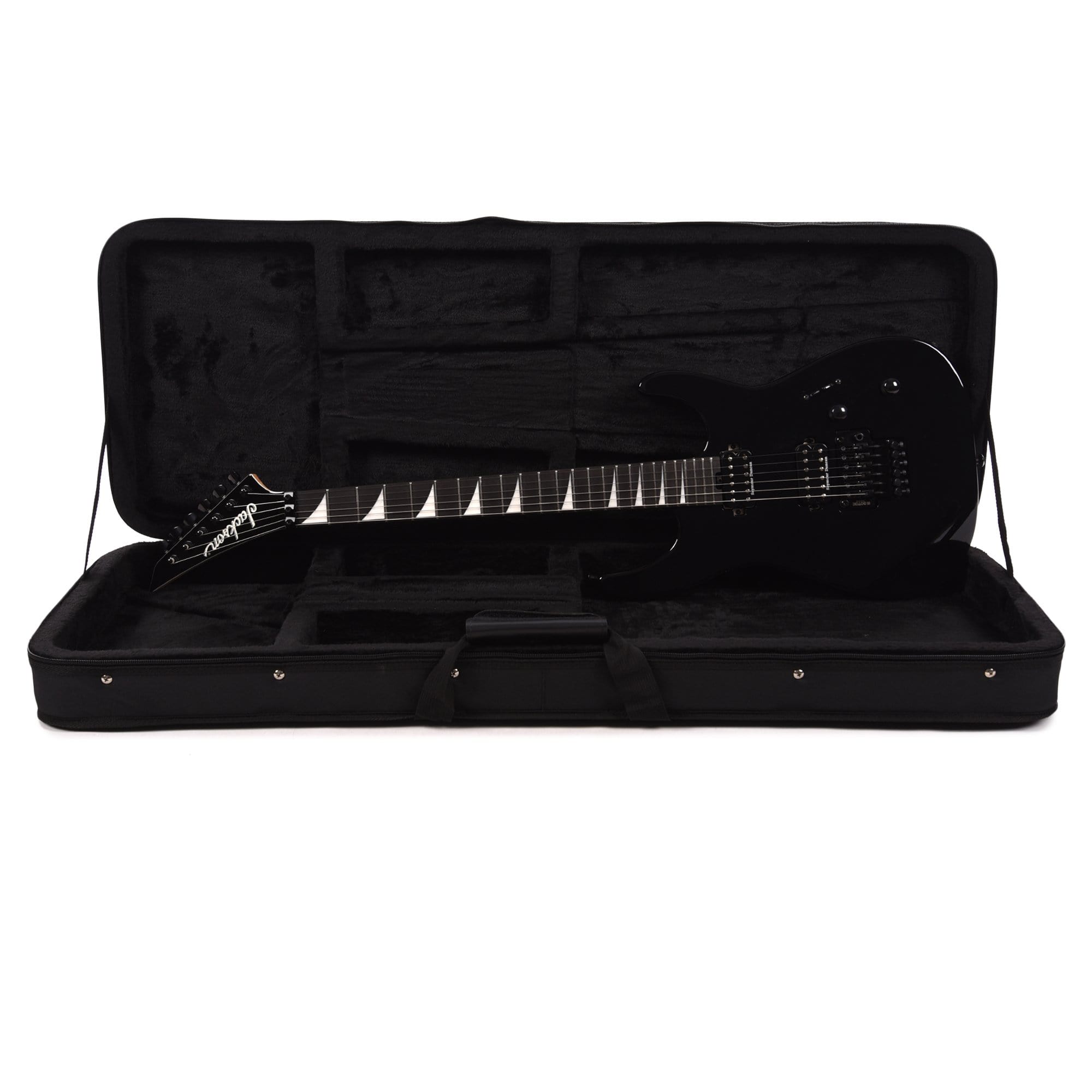 Jackson MJ Series Dinky DKR MAH Gloss Black Electric Guitars / Solid Body