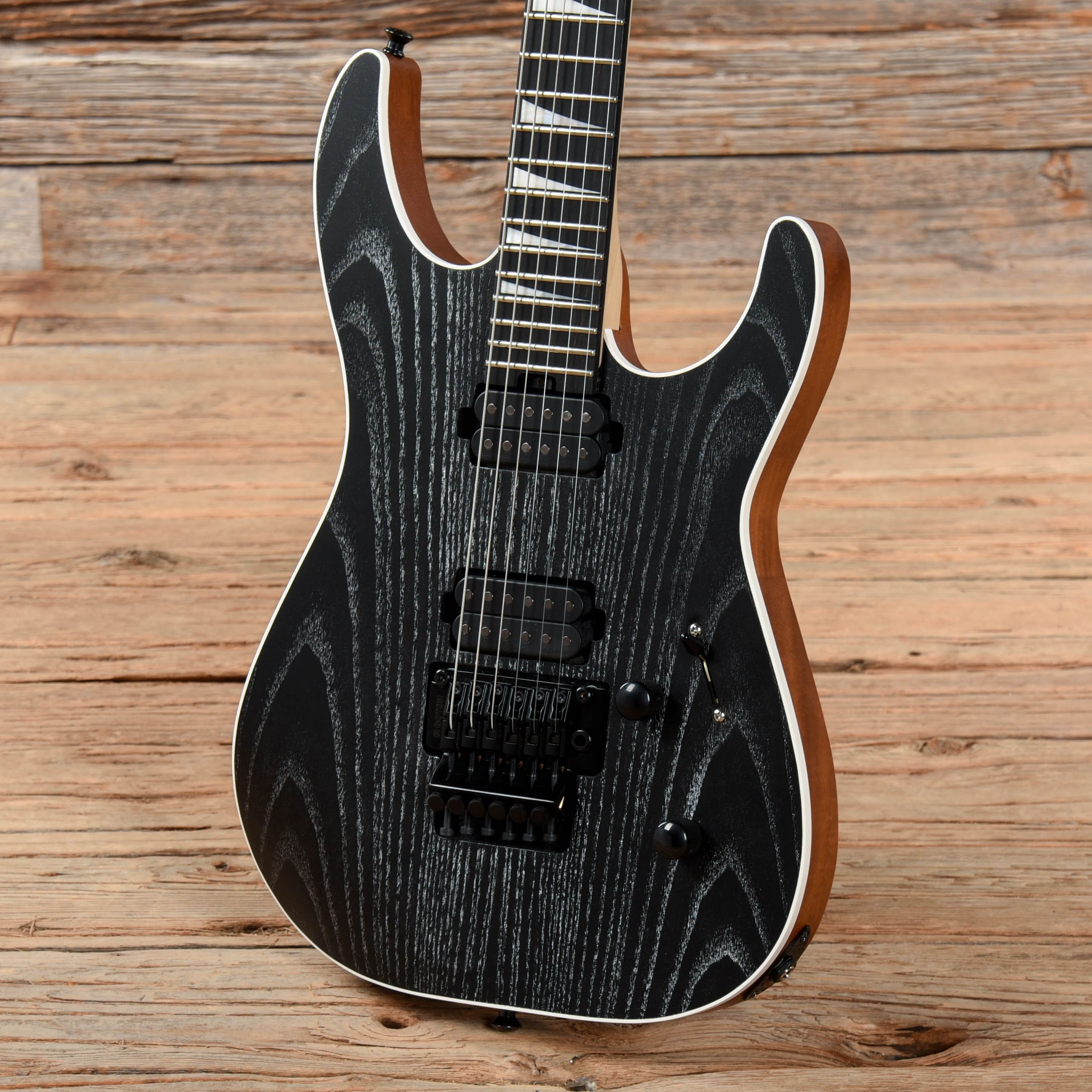 Jackson MJ Series Dinky DKRA Matte Black Ash 2021 Electric Guitars / Solid Body