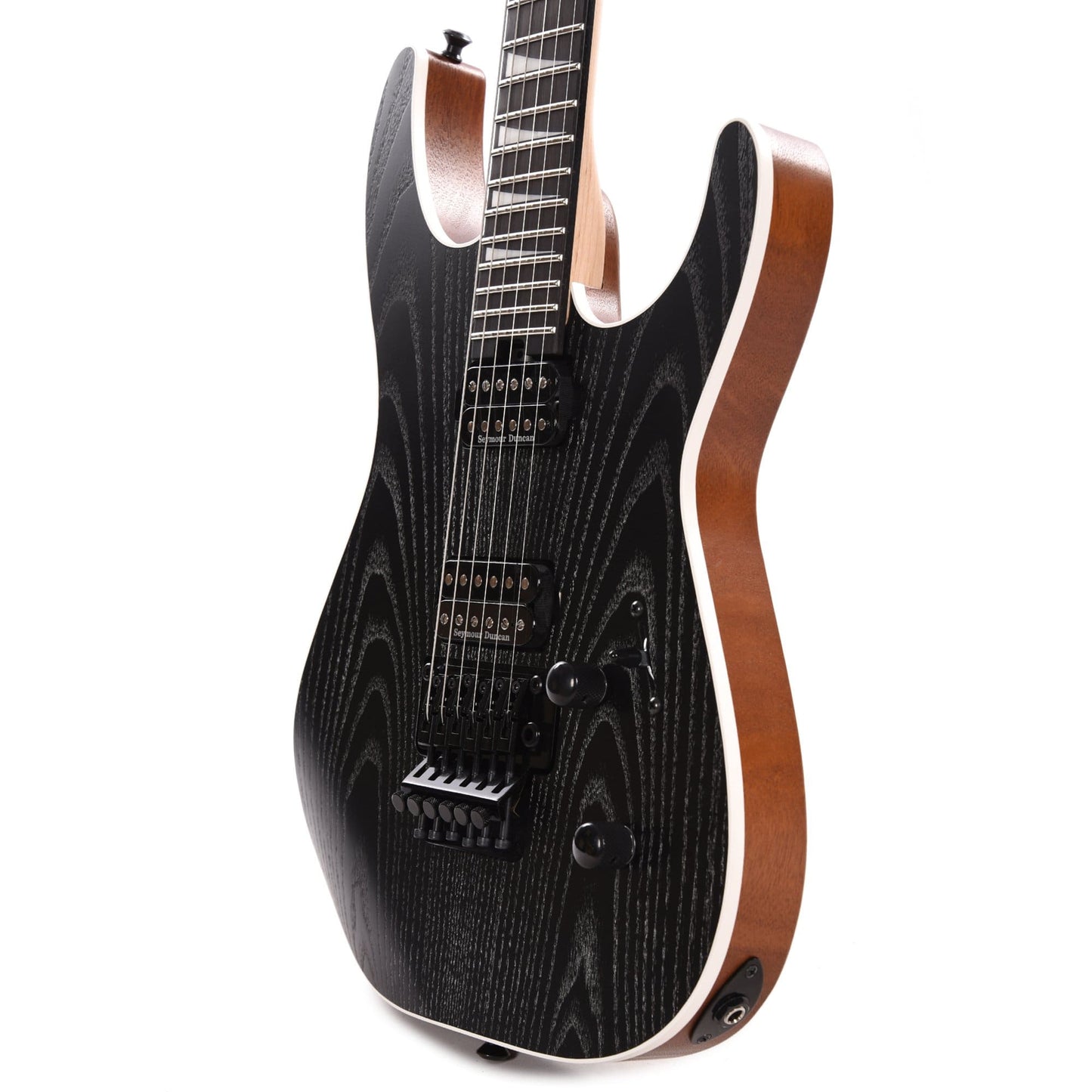 Jackson MJ Series Dinky DKRA Matte Black Ash Electric Guitars / Solid Body