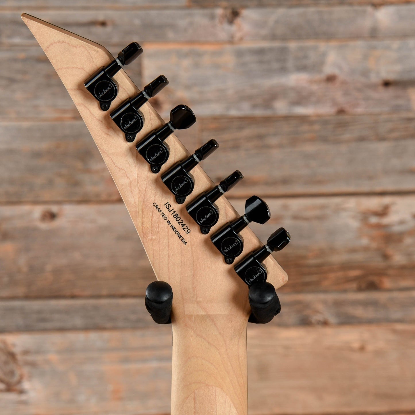 Jackson Pro Series Dave Davidson Signature Warrior WR7 Black Electric Guitars / Solid Body