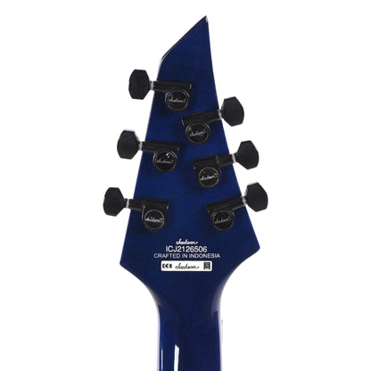 Jackson Pro Series Signature Chris Broderick Soloist 6P Transparent Blue Electric Guitars / Solid Body